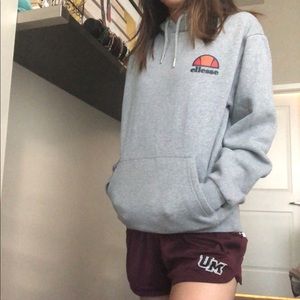 Light Grey Ellesse Hoodie